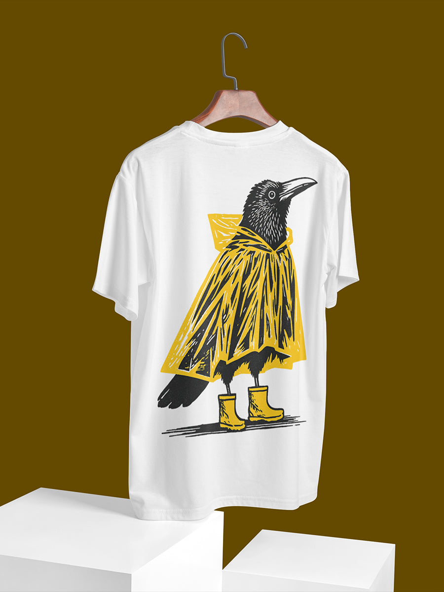 Rain check 240 GSM Best Oversized T-shirt - Pudinaa