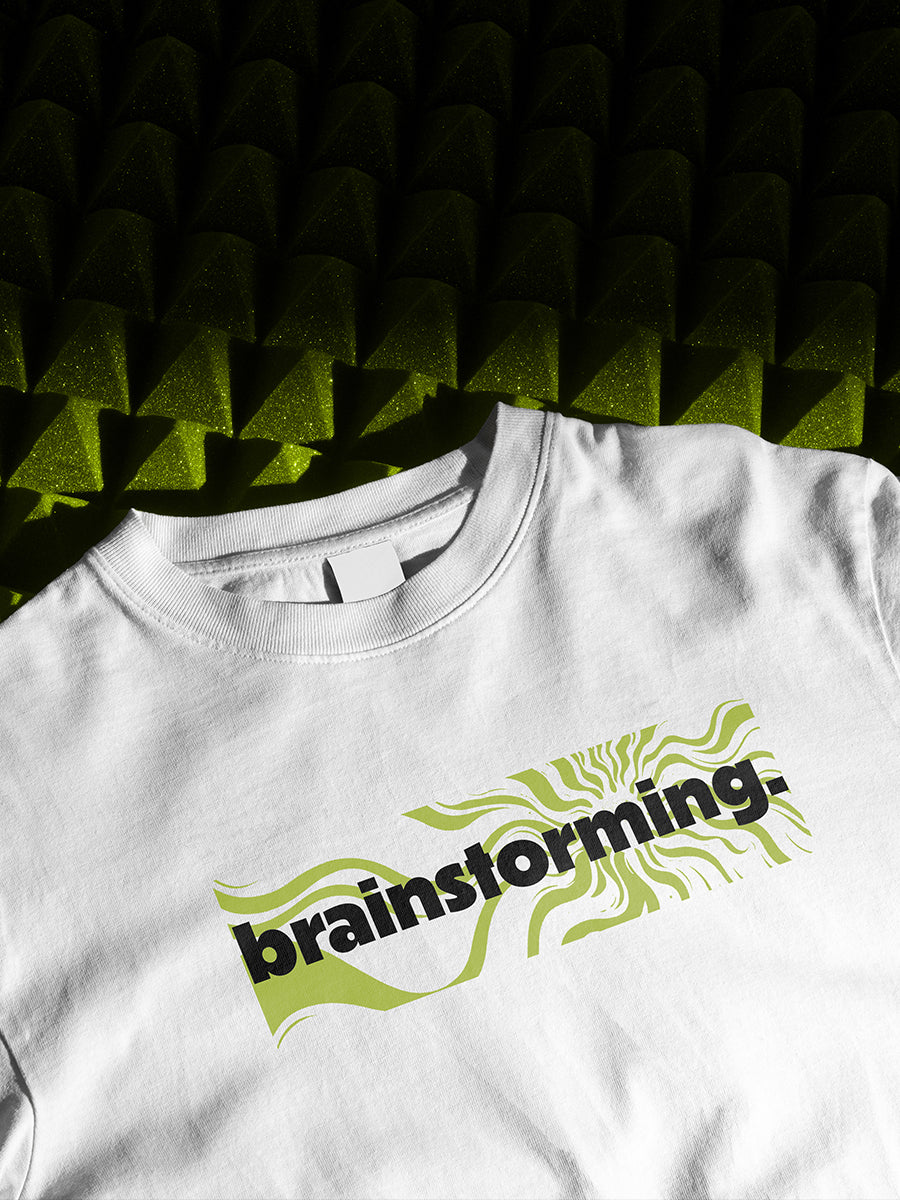 Brainstroming 240 GSM Best Oversized T-shirt - Pudinaa
