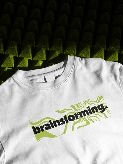 Brainstroming 240 GSM Best Oversized T-shirt - Pudinaa