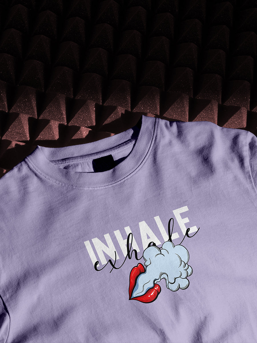 INHALE EXHALE OVERSIZED T-SHIRT