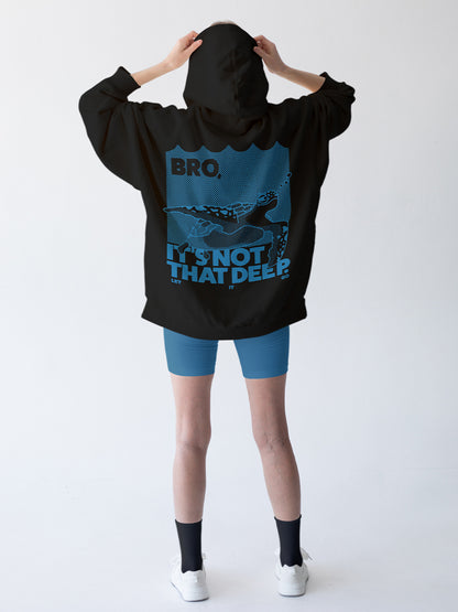 Chill Turtle oversized Hoodie