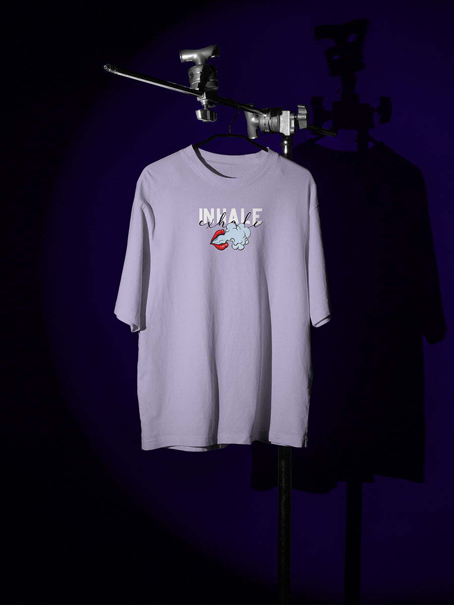 INHALE EXHALE OVERSIZED T-SHIRT