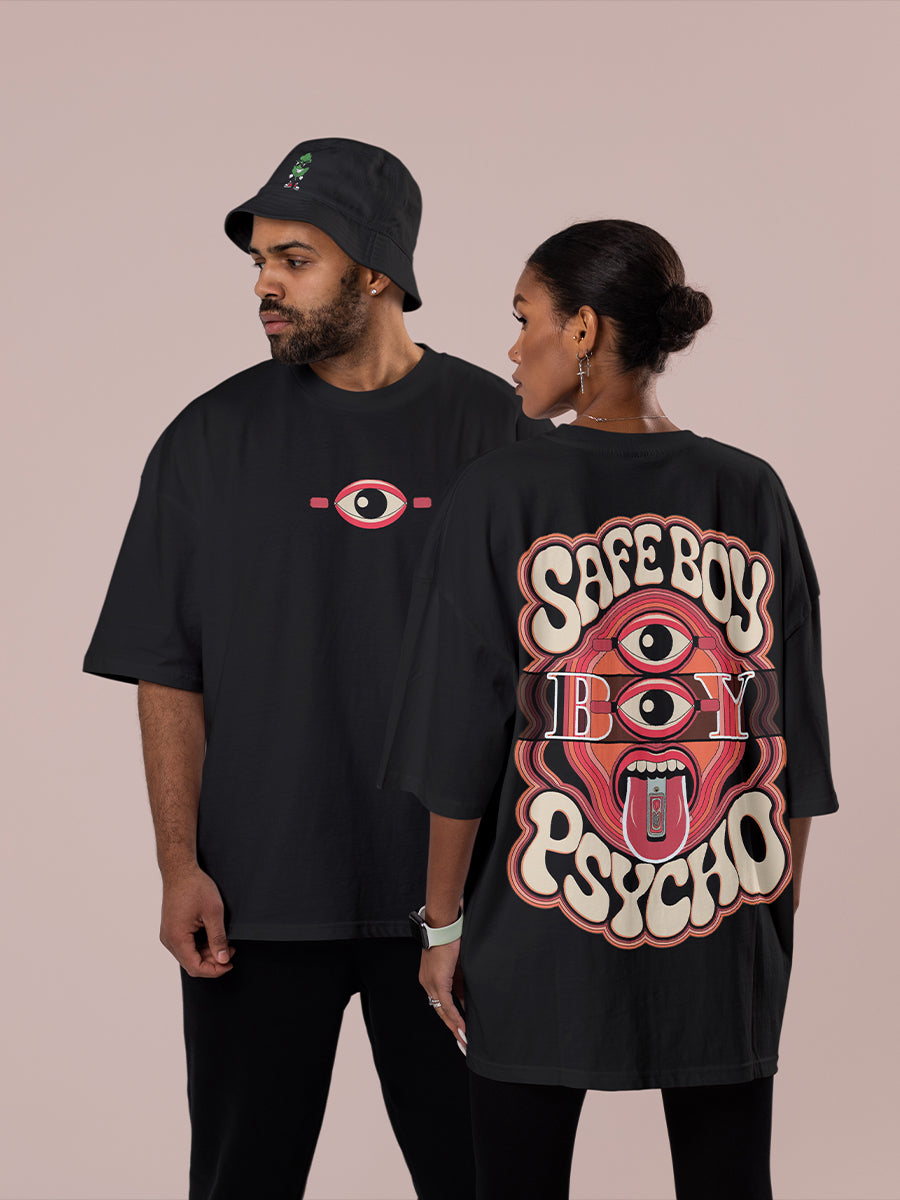 SAFE BOY PSYCHO OVERSIZED T-SHIRT