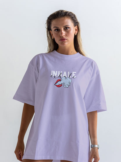 INHALE EXHALE OVERSIZED T-SHIRT