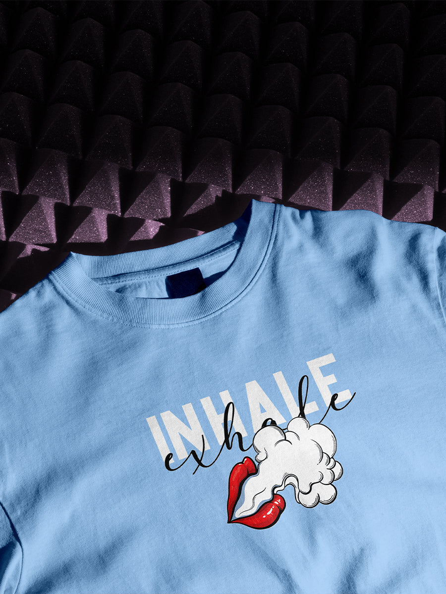 INHALE EXHALE OVERSIZED T-SHIRT