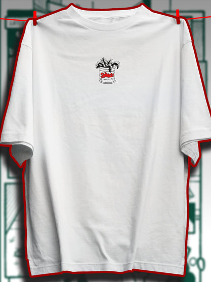 Popeye 240 GSM Best Oversized T-shirt - Pudinaa