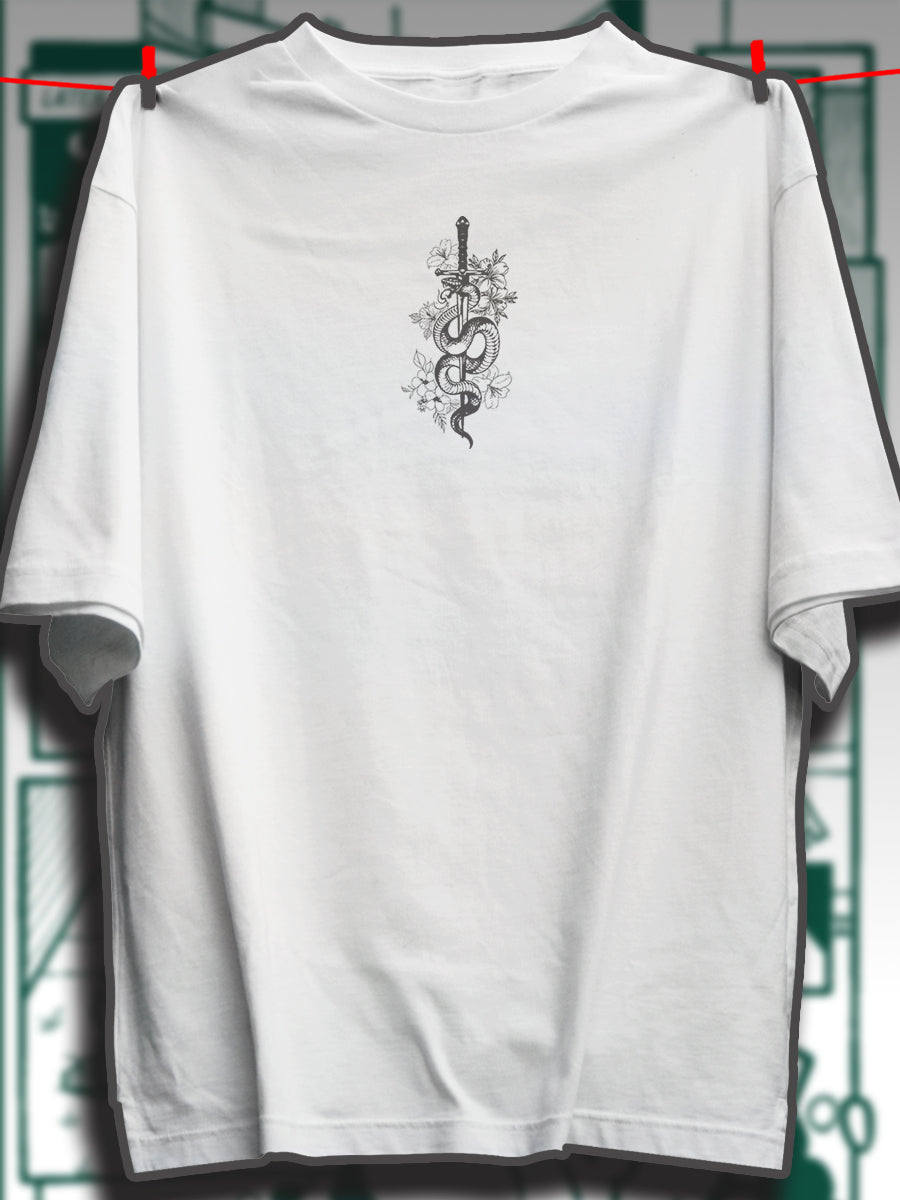 Dragon 240 GSM Best Oversized T-shirt - Pudinaa