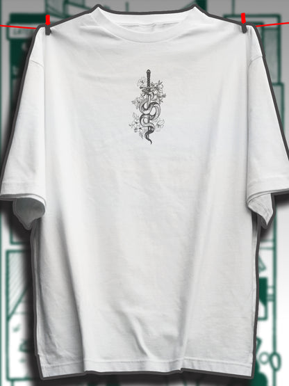 Dragon 240 GSM Best Oversized T-shirt - Pudinaa