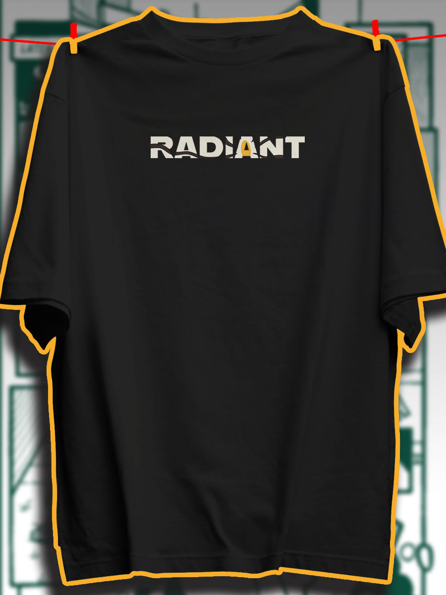 Radiant 240 GSM Best Oversized T-shirt - Pudinaa