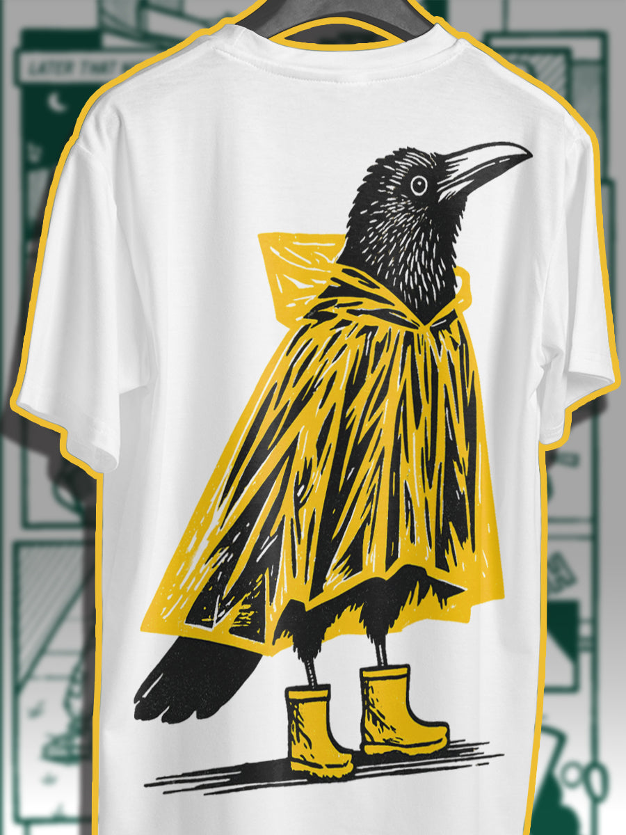 Rain check 240 GSM Best Oversized T-shirt - Pudinaa